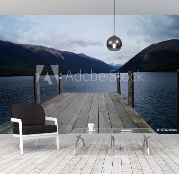 Bild på Lake Nelson New Zealand